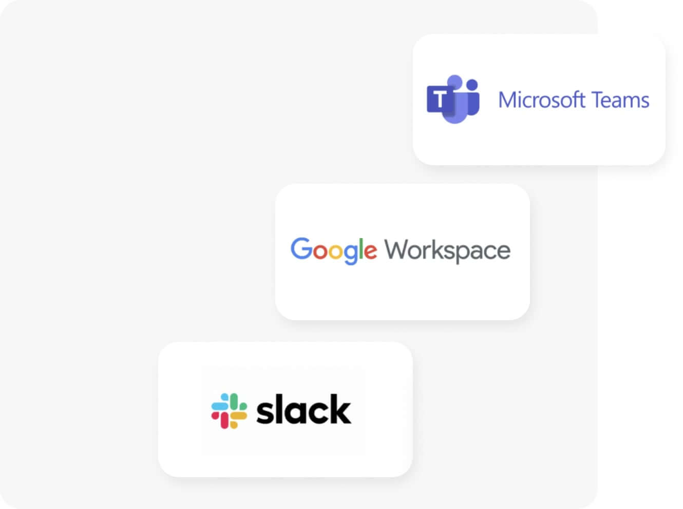 Slack, Microsoft Teams, Google Workspace ou messagerie
